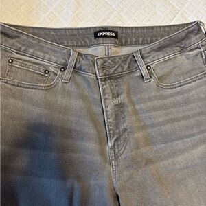Express Men's Gray Jeans 34x32
